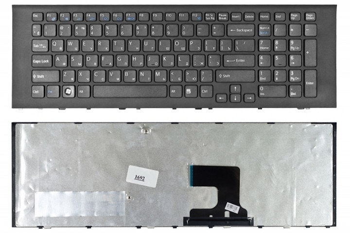 Клавиатура для ноутбука Sony VPC-EJ Series. Черная. PN: 148972311, V116646H, AEHK2U00020, 148972361