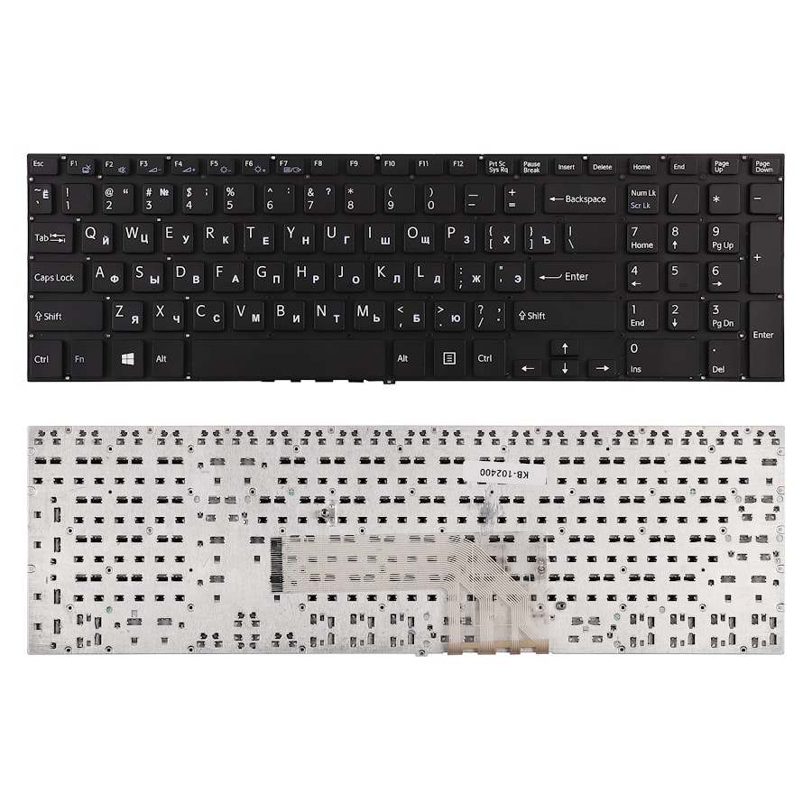 Клавиатура для ноутбука Sony SVF15E Series. PN: 149242361LA, AEGD6L010103A, 9Z.NACBQ.01E