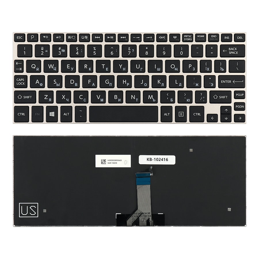 Клавиатура для ноутбука Toshiba NB10, NB15 Series.