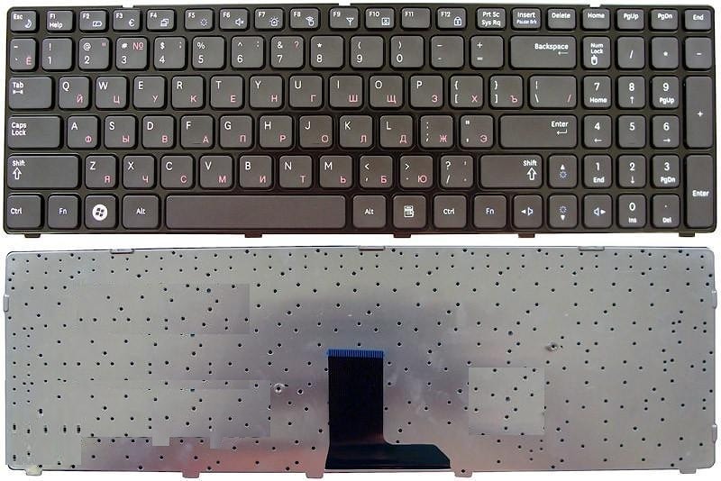 Клавиатура для ноутбука Samsung Samsung R578, R580, R588, R590, NP-R578-DS01UA черная