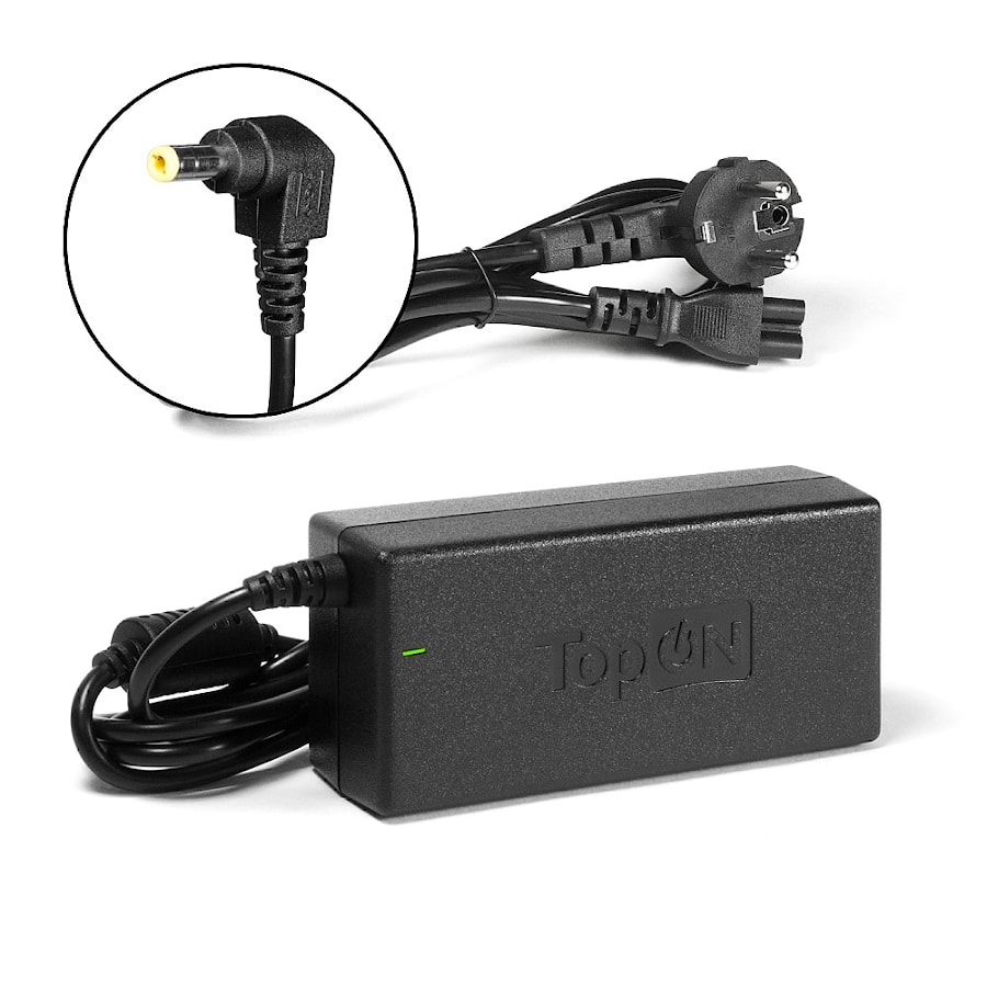 Блок питания (зарядное) для TFT монитора 12V 5A (5.5x2.5mm) 60W, без сетевого кабеля, Acer, BenQ, NEC, Sony, Viewsonic, Gem, HP, Megavision, LG, Plan