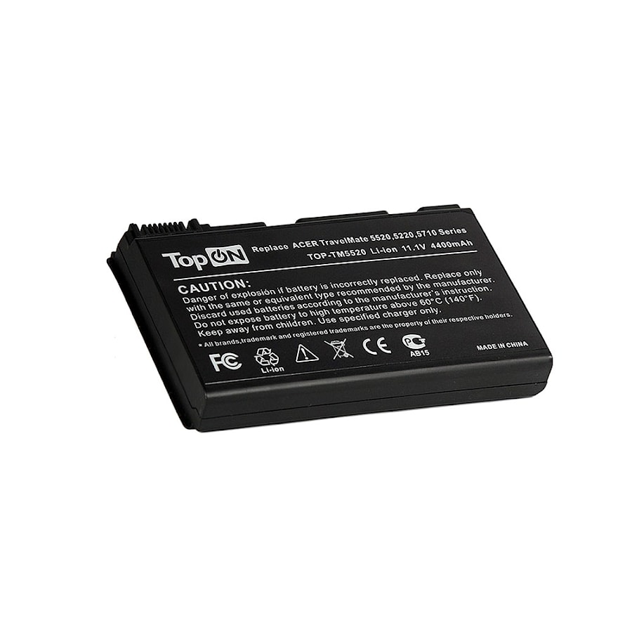 Аккумулятор для ноутбука (батарея) Acer Extensa 5220, 5620, TravelMate 5530, 5720 Series. 11.1V 4400mAh 49Wh. PN: TM00742, GRAPE34.