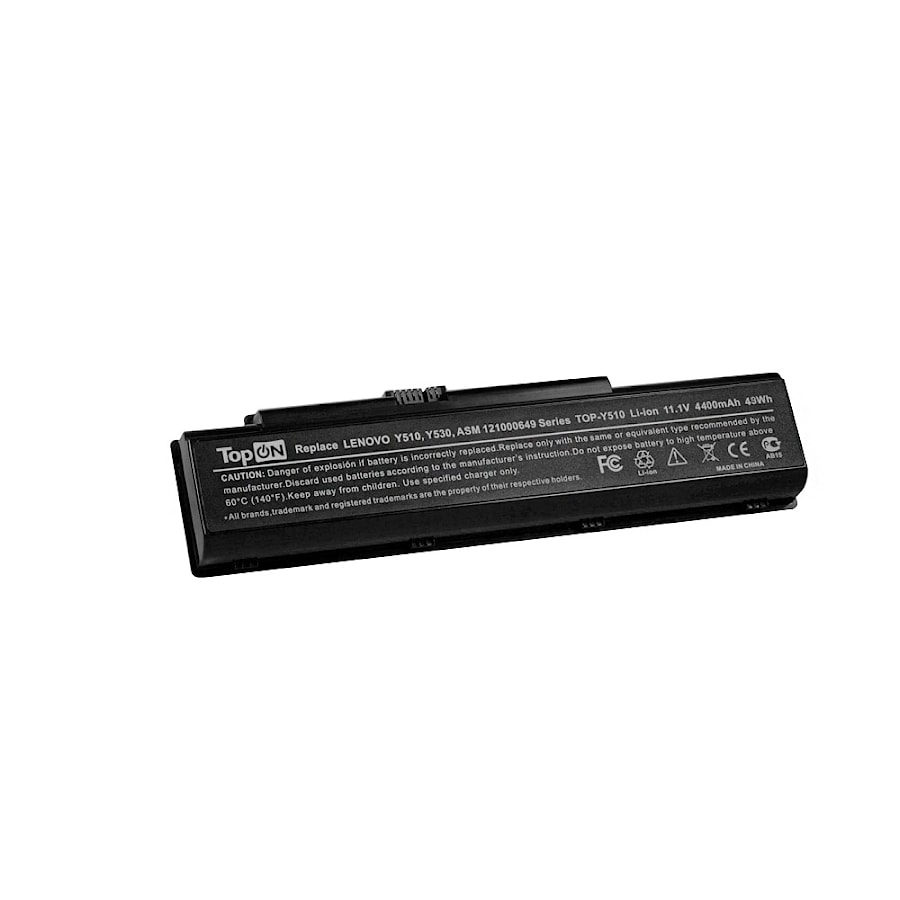 Аккумулятор для ноутбука (батарея) Lenovo IdeaPad Y500, Y510, Y530, Y710, Y730, V550 Series. 11.1V 4400mAh 49Wh. PN: 45J7706, 121000649.