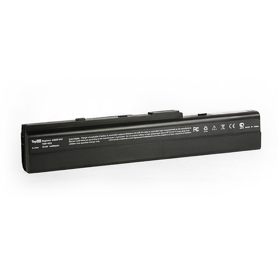 Аккумулятор для ноутбука (батарея) Asus K52F, A40, A50, A52JB, K42F, K62, N82, P42, PRO5, X42J, X52 Series. 10.8V 4400mAh 48Wh. PN: A32-K52, A32-K42,