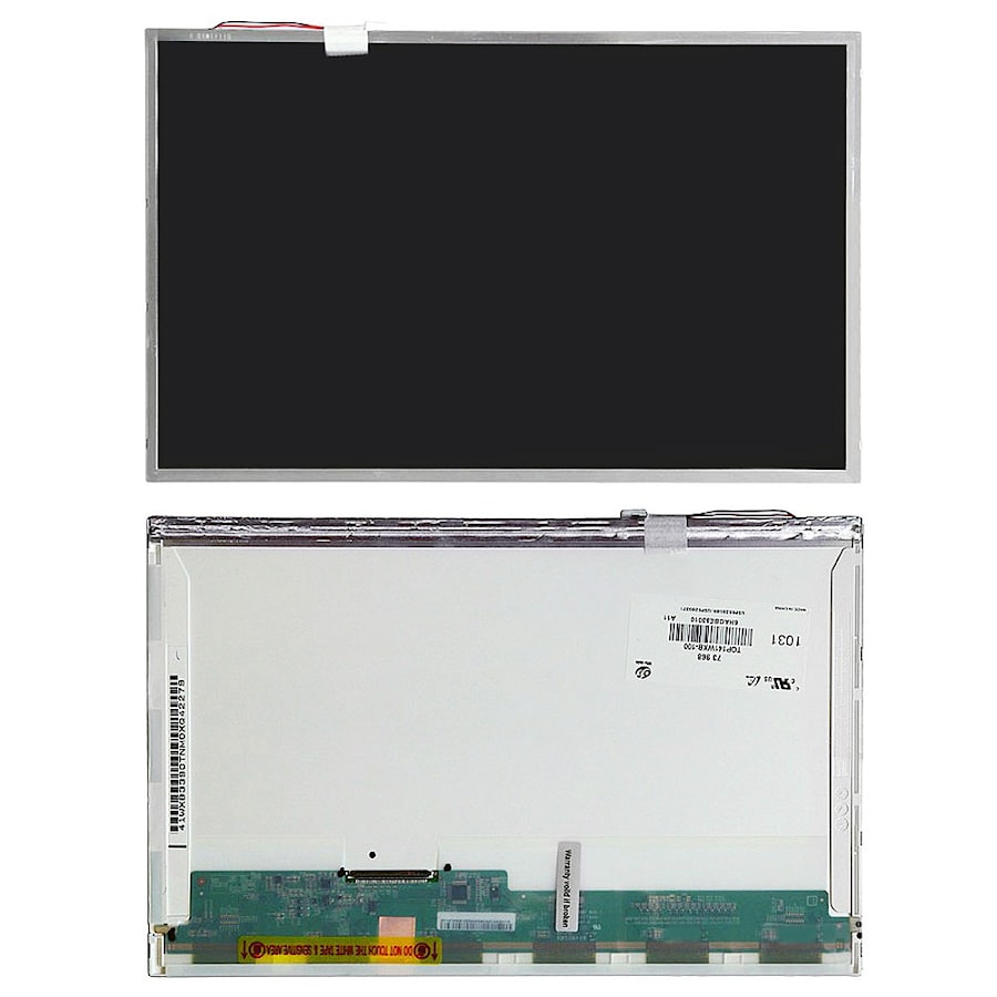 Матрица для ноутбука 14.1" 1280x800 WXGA, 30 pin LVDS, Normal, CCFL, TN, без крепления, глянцевая. PN: LTN141AT13.