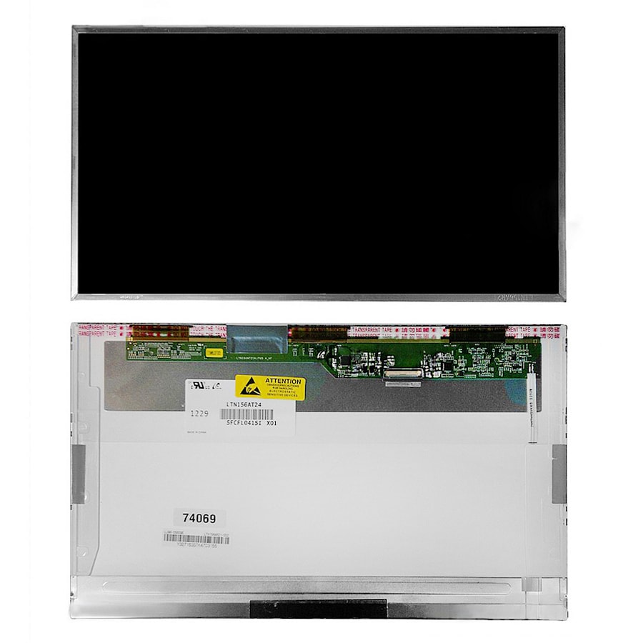 Матрица для ноутбука 15.6" 1366x768 WXGA, 40 pin LVDS, Normal, LED, TN, без крепления, глянцевая. PN: LP156WH4 (TL)(A1).