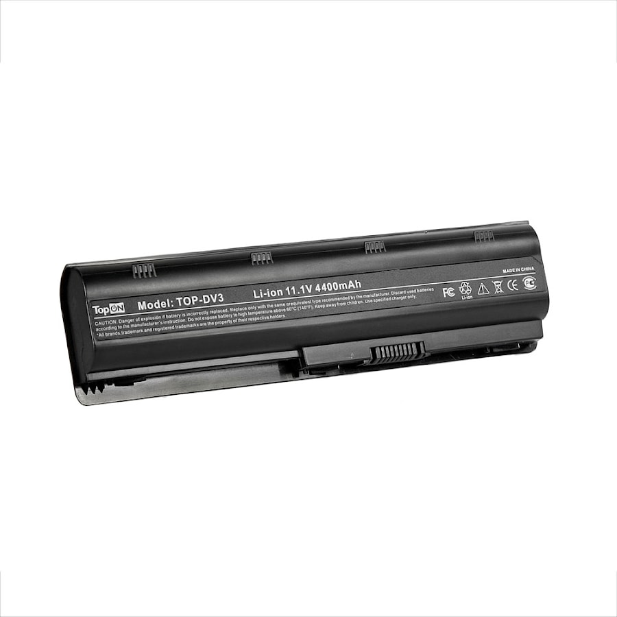 Аккумулятор для ноутбука (батарея) HP Pavilion dm4, dv5, dv6, dv7, G6, G7, G42, G62, CQ32, CQ42, CQ62 Series. 11.1V 4400mAh 49Wh. PN: HSTNN-F02C, MU06