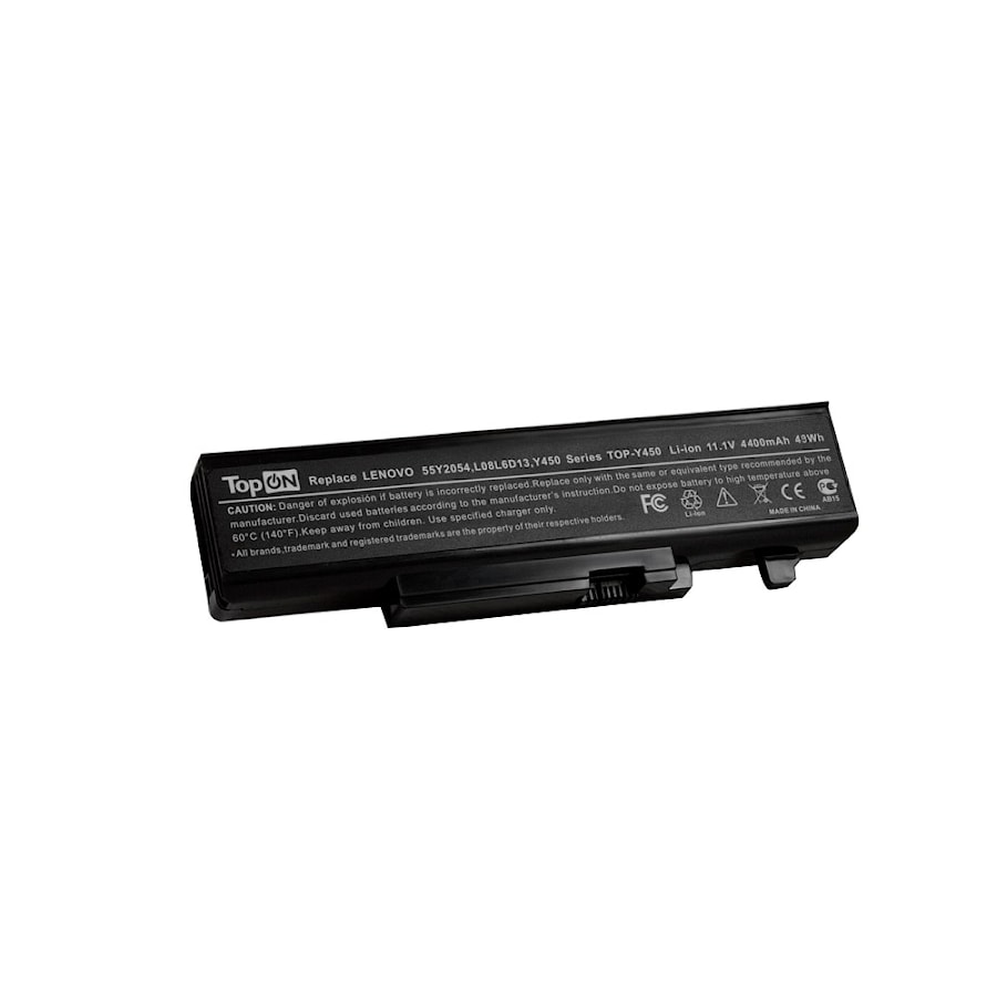 Аккумулятор для ноутбука (батарея) Lenovo IdeaPad Y450, Y450A, Y450G, Y550, Y550P Series. 11.1V 4400mAh 49Wh. PN: 55Y2054, L08L6D13.