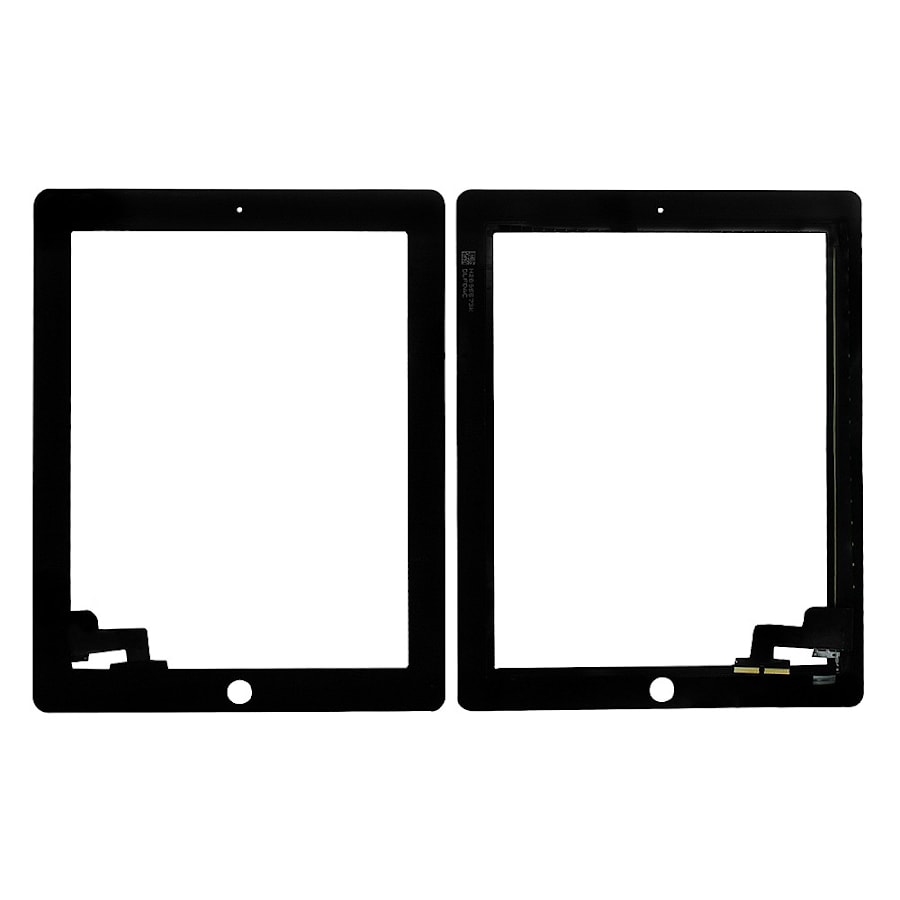 Сенсорное стекло, тачскрин для планшета Apple iPad 2, 9.7" 1024x768. Черный.