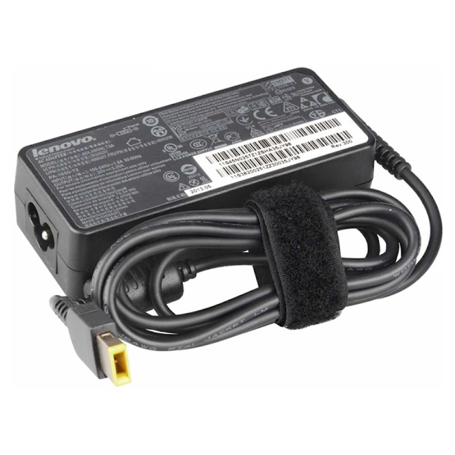 Блок питания (зарядное) Lenovo 19.5V, 6.7A, square interface USB, 130W, без сетевого кабеля, ORG