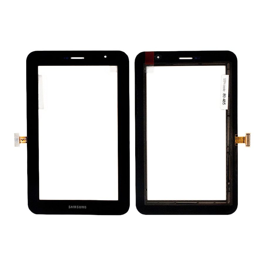Сенсорное стекло, тачскрин для планшета Samsung Galaxy Tab GT-P6200, GT-P6210 Plus, 7.0" 1024x600. Черный.