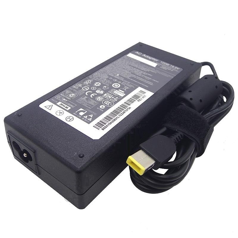Блок питания (зарядное) Lenovo 19V, 6.32A, square interface, 120W, без сетевого кабеля, ORG Lenovo USB