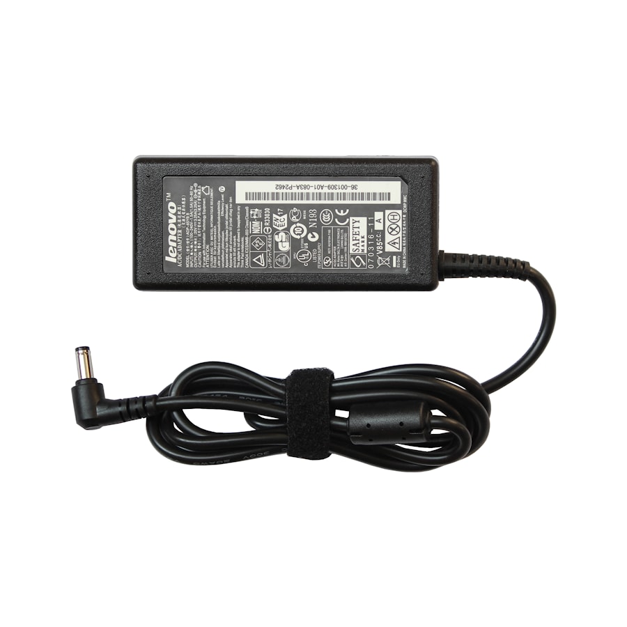 Блок питания (зарядное) Lenovo 5.5x2.5мм, 65W (20V, 3.25A) без сетевого кабеля