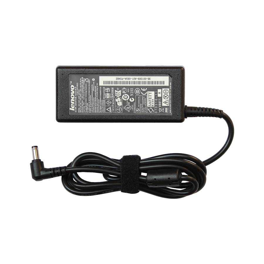 Блок питания (зарядное) Lenovo 5.5x2.5мм, 65W (20V, 3.25A) без сетевого кабеля