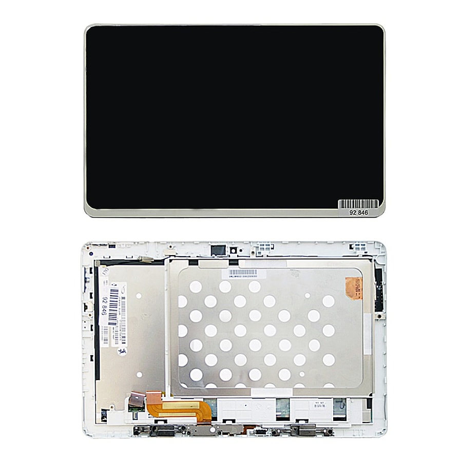 Дисплей, матрица и тачскрин для планшета 10.1" 1366x768 WXGA, 40 pin IPS, Acer Iconia Tab W510, Aspire Switch 11 SW5. PN: LP101WH4 (SL)(AA). Белый.