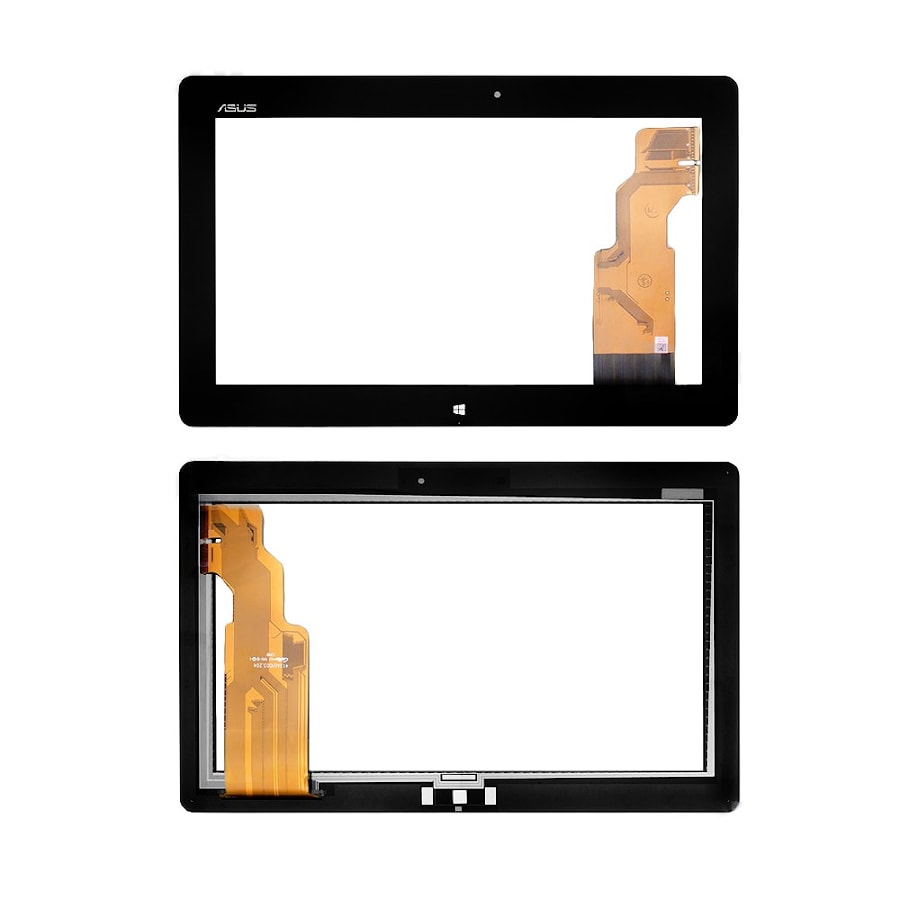 Сенсорное стекло, тачскрин для планшета Asus VivoTab RT TF600, TF600TG, TF600T, 10.1" 1366x768. PN: WD-FP101XD 5234N FPC-2. Черный.