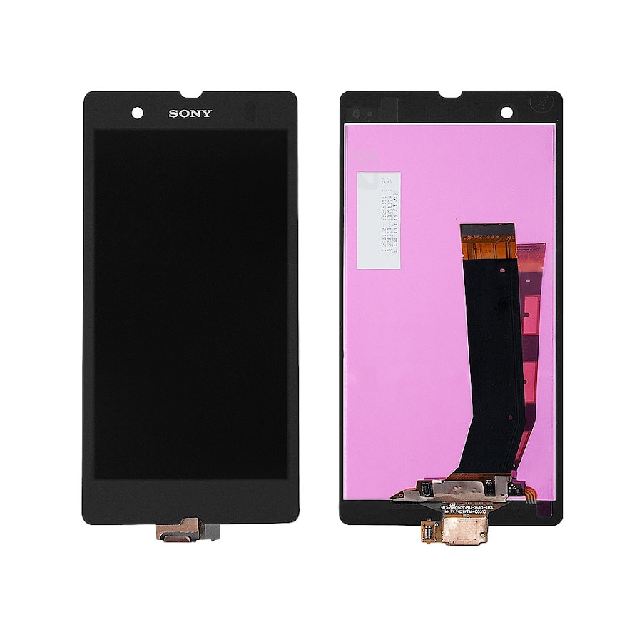 Дисплей, матрица и тачскрин для смартфона Sony Xperia Z C6602, 5" 1080x1920, A+.Черный, без рамки.
