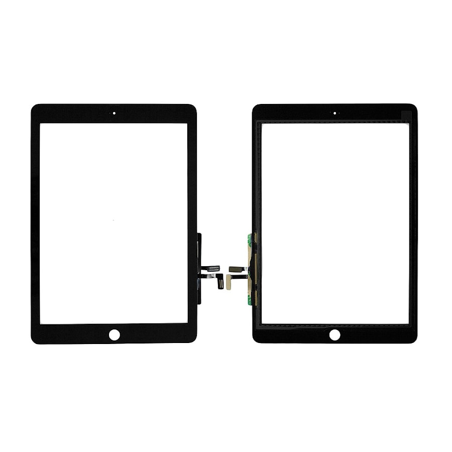 Сенсорное стекло, тачскрин для планшета Apple iPad 5, iPad Air, 9.7" 2048x1536 A+. Черный.