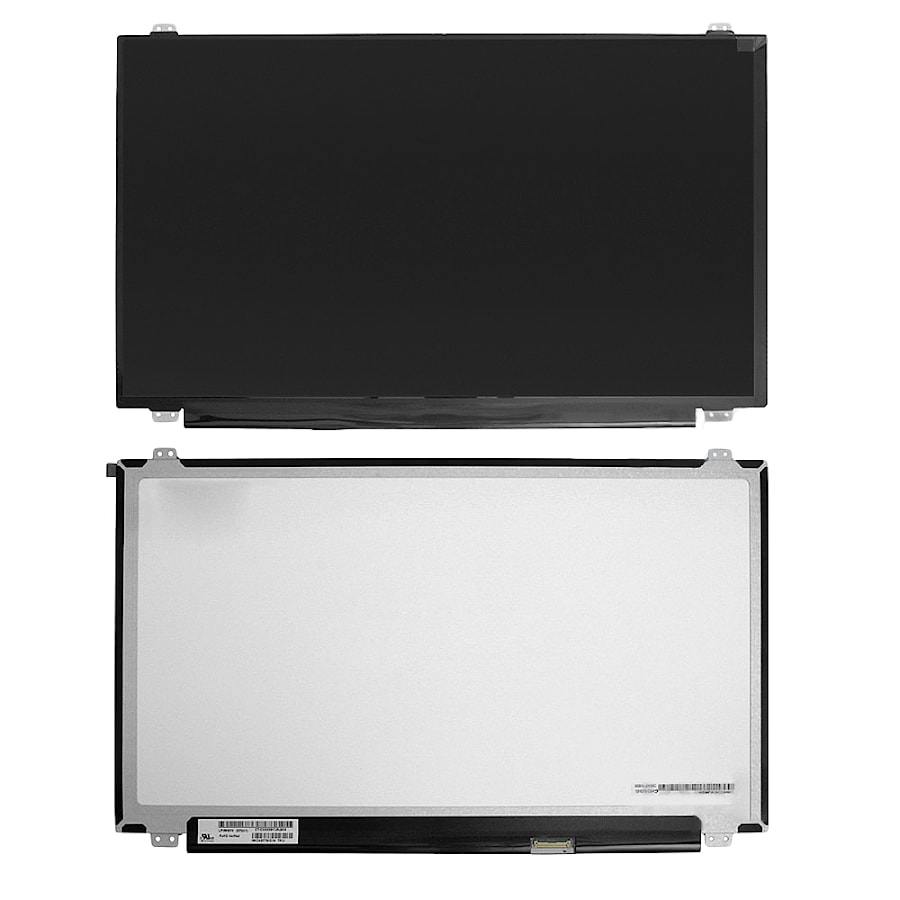 Матрица для ноутбука 15.6" 1366x768 WXGA, 30 pin eDP, Slim, LED, TN, крепления сверху/снизу (уши), матовая. PN: NT156WHM-N42.