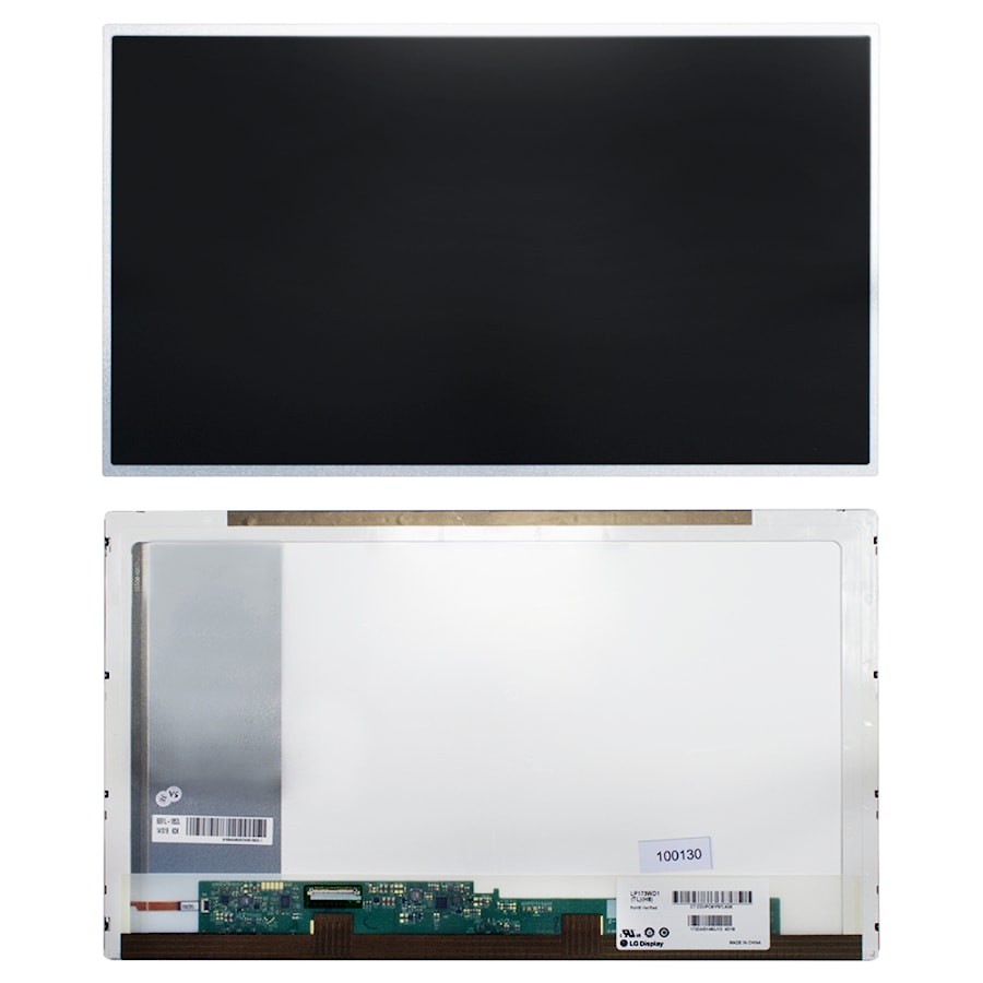 Матрица для ноутбука 17.3" 1600x900 HD+, 40 pin LVDS, Normal, LED, TN, без крепления, матовая. PN: LP173WD1 (TL)(F1).