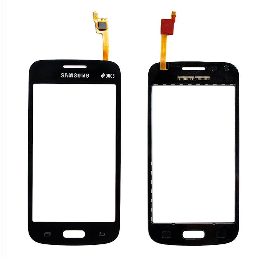 Сенсорное стекло, тачскрин для смартфона Samsung Galaxy Star Advance Duos SM-G350E, 4.3" 800x480. Черный.