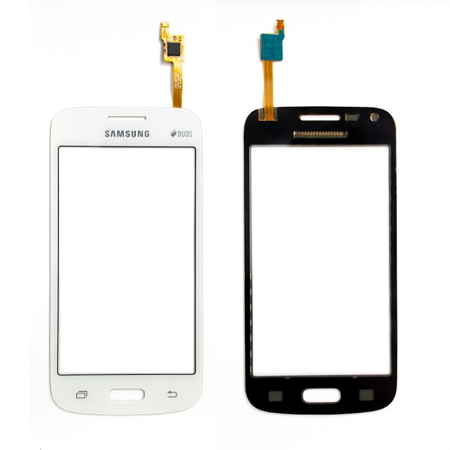 Сенсорное стекло, тачскрин для смартфона Samsung Galaxy Star Advance Duos SM-G350E, 4.3" 800x480. Белый.