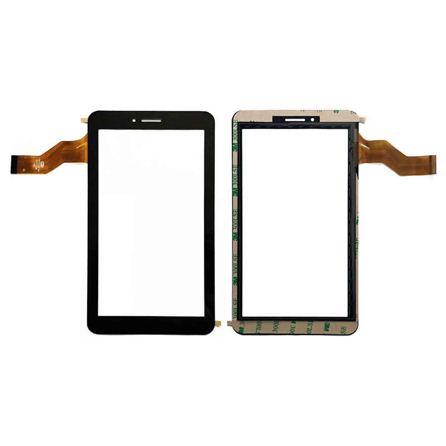 Сенсорное стекло, тачскрин для планшета Digma Optima 7.4 3G, Irbis TX, Ainol Numy 3G AX1, 7" 1024x600. Черный.
