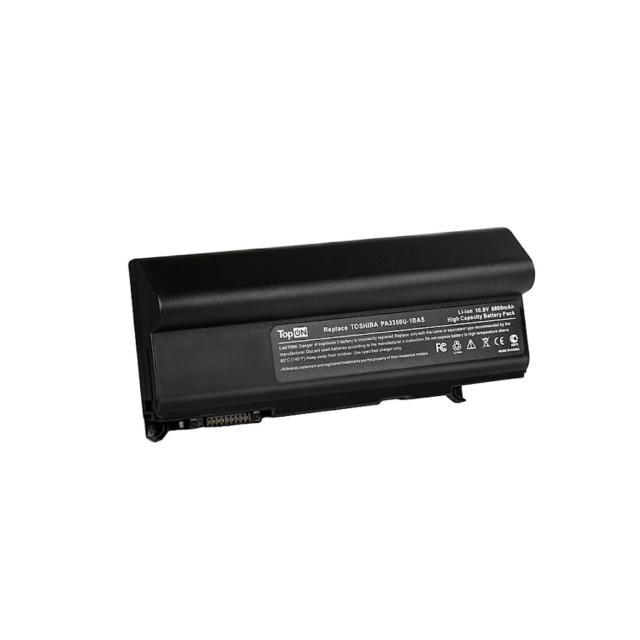Аккумулятор для ноутбука (батарея) Toshiba Satellite Pro A50, K21, T10, Tecra A2, M2, P5, S3 Series. 10.8V 8800mAh 95Wh. усиленный. PN: PA3356U-1BAS,