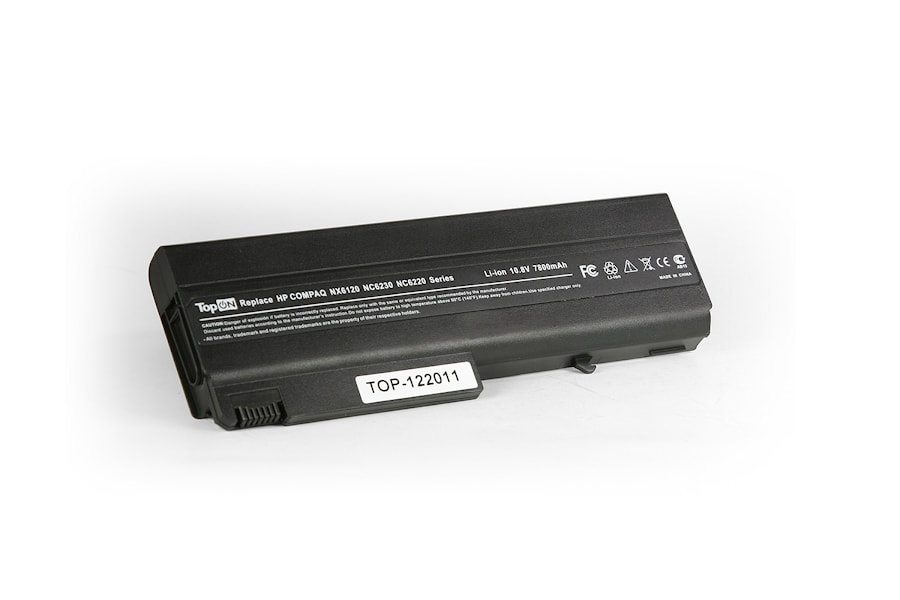 Аккумулятор для ноутбука (батарея) усиленный HP Compaq nc6100, nc6200, nc6400, 6510, 6910, 6910p, nx6105, nx6300 Series. 11.1V 6600mAh PN: HSTNN-I05C,