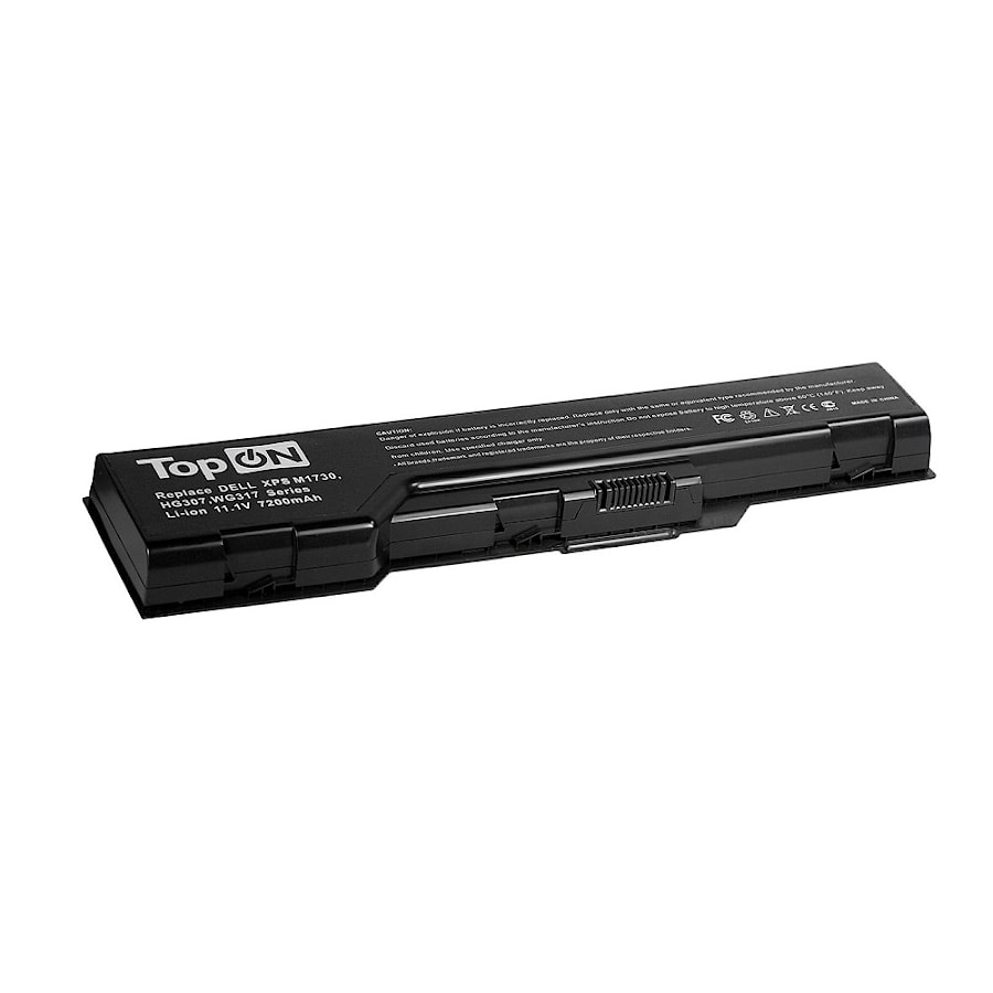 Аккумулятор для ноутбука (батарея) Dell XPS M1730, 1730 Series. 11.1V 7200mAh 80Wh, усиленный. PN: XG510, HG307