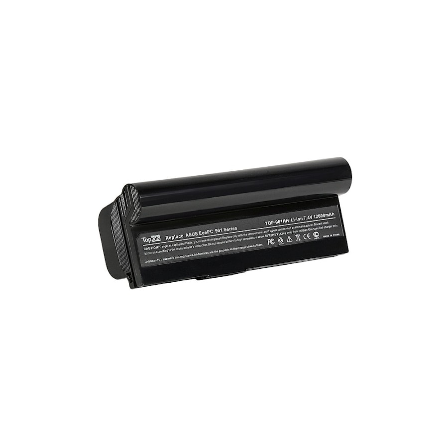 Аккумулятор для ноутбука (батарея) Asus Eee PC 901 GO, 904, 1000, 1000H, Series. 7.4V 12000mAh 89Wh, усиленный. PN: AL23-901, AL24-1000