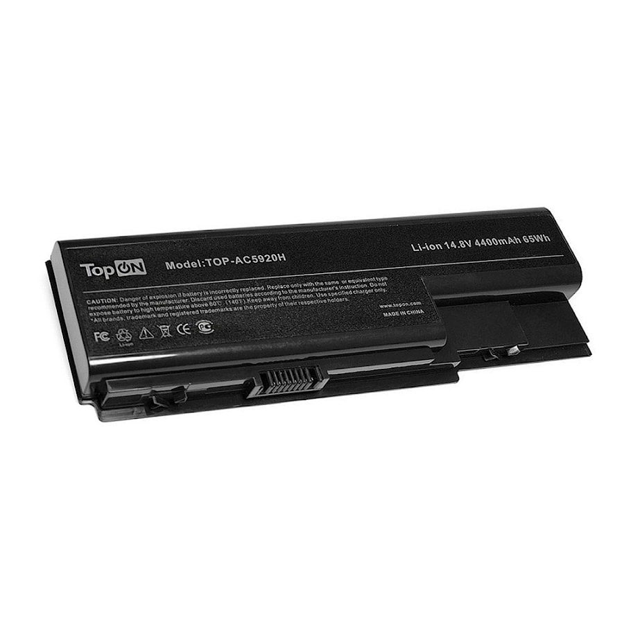 Аккумулятор для ноутбука (батарея) Acer Aspire 5520, 5920, 6530, 7230E, 8730ZG, 8920 Series. 14.8V 4400mAh 65Wh, PN: AS07B32, AS07B52