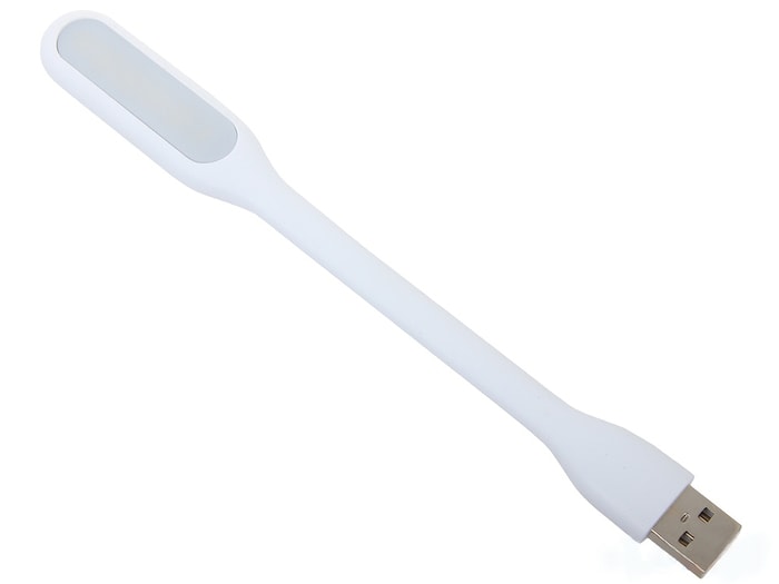 Универсальный светодиодный USB-фонарик ROMOSS. Белый.