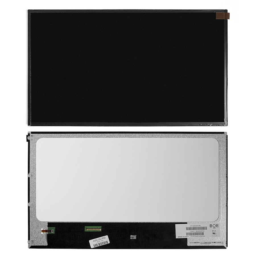 Матрица для ноутбука 15.6" 1366x768 WXGA, 40 pin LVDS, Normal-slim, LED, TN, крепления справа/слева (планки), глянцевая. PN: NT156WHM-N50.