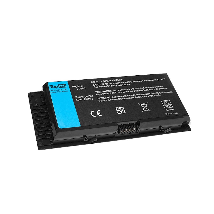 Аккумулятор для ноутбука (батарея) Dell Precision M6700, M4700, M6600, M4600 Series. 11.1V 6600mAh 73Wh. PN: 97KRM, KJ321.