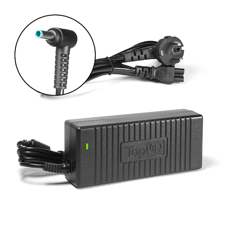 Блок питания (зарядное) для ноутбука HP 19.5V 6.15A (4.5x3.0mm с иглой) 120W. Envy 15, 17, Dell XPS 15, Asus UX501, ROG G501, MSI CX62 Series. PN: PA