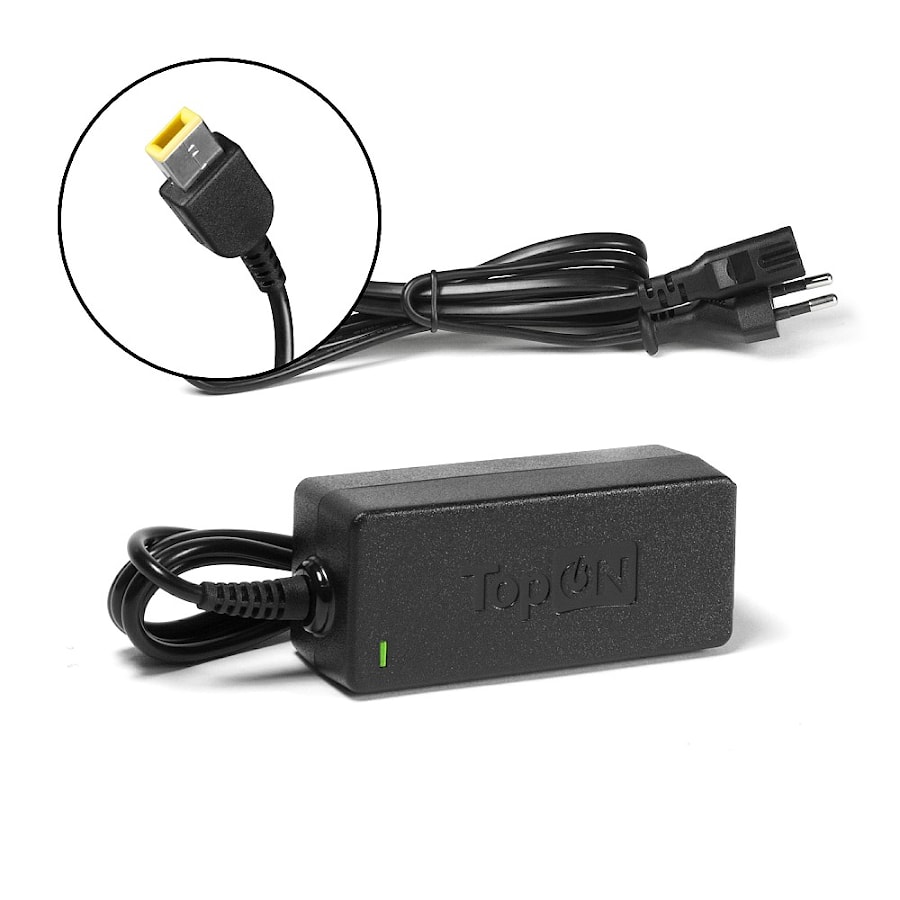 Блок питания (зарядное) для ноутбука Lenovo 20V 2.25A (USB Pin) 45W. ThinkPad X250, IdeaPad V510, Flex 3, Yoga 2 Series. PN: ADLX45NLC3, 45N0292, PA-