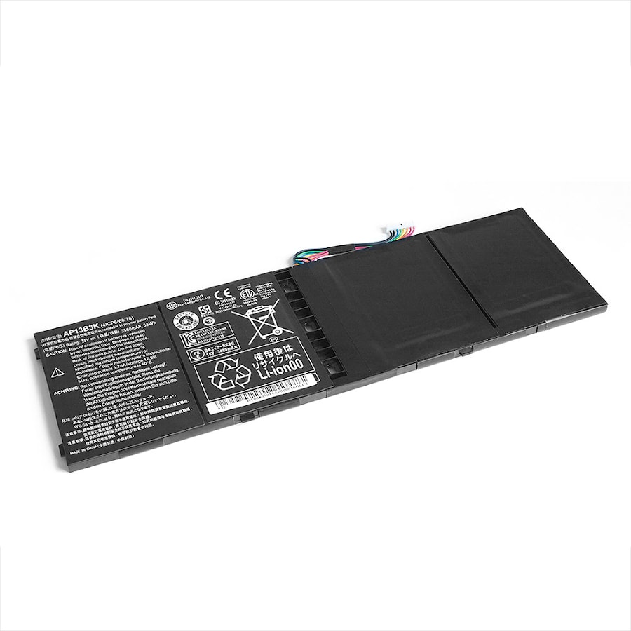 Аккумулятор для ноутбука (батарея) Acer V5-552, V5-572, V5-573, V7-481, V7-482, V7-581, V7-582 Series.15V 3560mAh PN: AL13B3K, AP13B3K