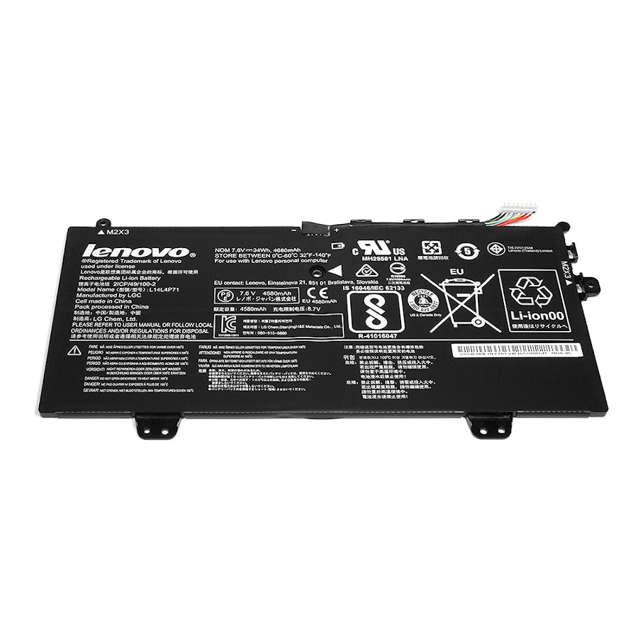 Аккумулятор для ноутбука (батарея) Lenovo Yoga 3 Pro 11. 7.5V 4650mAh. PN: L14L4P71