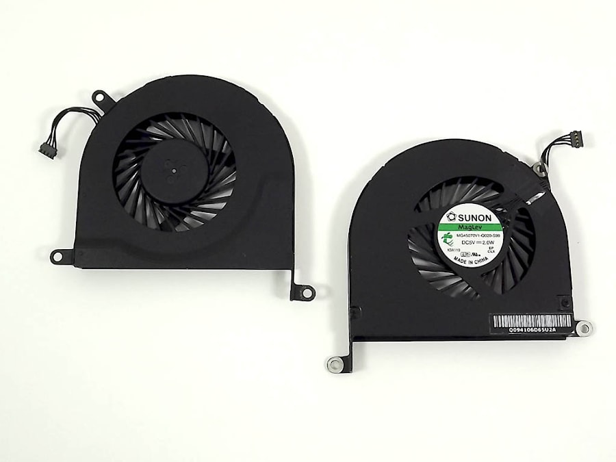 Вентилятор (кулер) для ноутбука Apple Macbook A1286, left