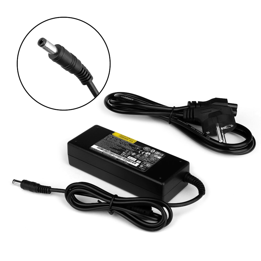 Блок питания (зарядное) для ноутбука Toshiba 19V 4.74А (5.5x2.5 mm) 90W Satellite A100, A105, A200, A205, Portege Series. PN: PA-1750-01, PA3432U-1A