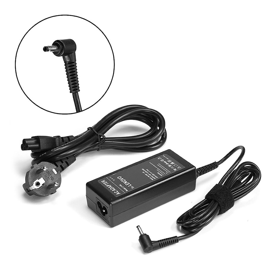 Блок питания (зарядное) для ноутбука Lenovo 20V 2.25A (4.0x1.7 mm) 45W IdeaPad 100 Series. PN: 0ADP-45DW/AA, ADP-45DW/С