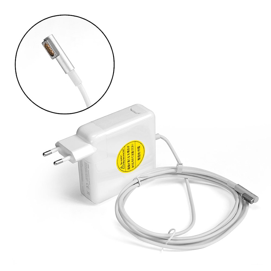 Блок питания (зарядное) для ноутбука Apple MacBook Pro 15", 17". 18.5V 4.6A (5 Pin MagSafe) 85W PN: A1172, A1222, A1290, A1343