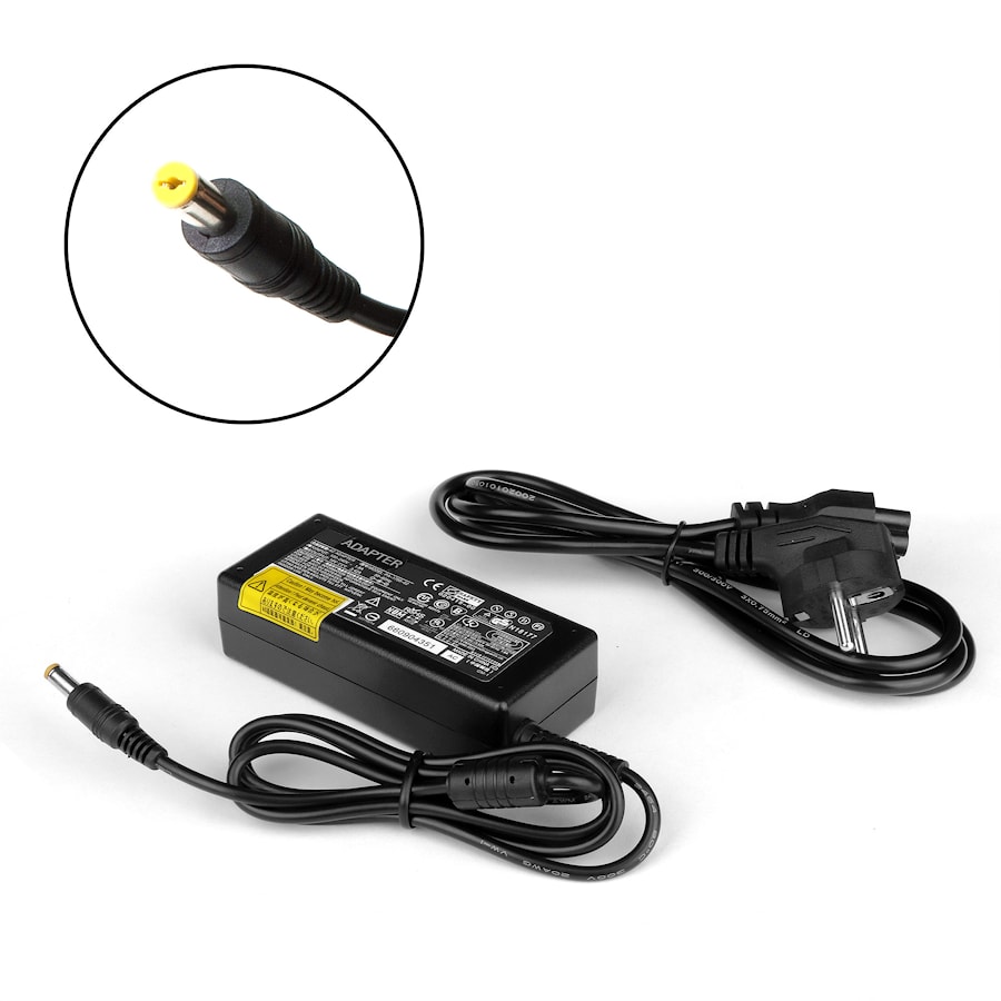 Блок питания (зарядное) для ноутбука Acer 19V 3.42A (5.5x1.7 mm) 65W. Aspire, TravelMate, Extensa, Timeline, Ferrari, Ultrabook Series. PN: ADP-40TH/A