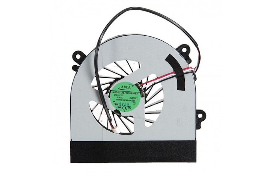 Вентилятор (кулер) для ноутбука Clevo W150, W150ER, W350, W370, W370ET, W370SK, DNS 0164088, 0164800, iRu Patriot 702, ver.1
