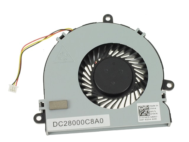Вентилятор (кулер) для ноутбука Dell Inspiron 15, 15R, 17, 17R, 3521, 3721, 5521, 5535, 5721