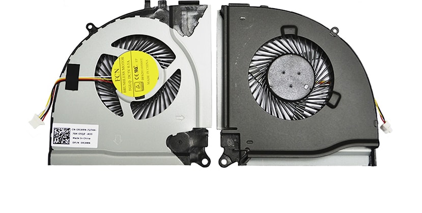 Вентилятор (кулер) для ноутбука Dell Inspiron 7000, 7557, 7559, 15-7557 правый