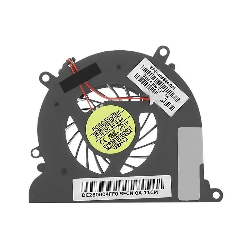 Вентилятор (кулер) для ноутбука HP Compaq CQ40, CQ41, CQ45, DV4-1000, DV4T, HDV4Z, Intel