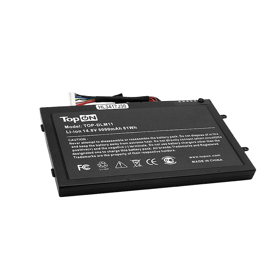 Аккумулятор для ноутбука (батарея) Dell Alienware M11X R, M14x. 14.8V 5000mAh 81Wh. PN: PT6V8, T7YJR.