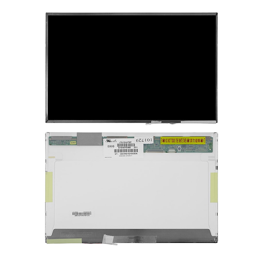 Матрица для ноутбука 15.4" 1280x800 WXGA, 30 pin LVDS, CCFL, TN, без крепления, глянцевая. PN: LTN154AT07.